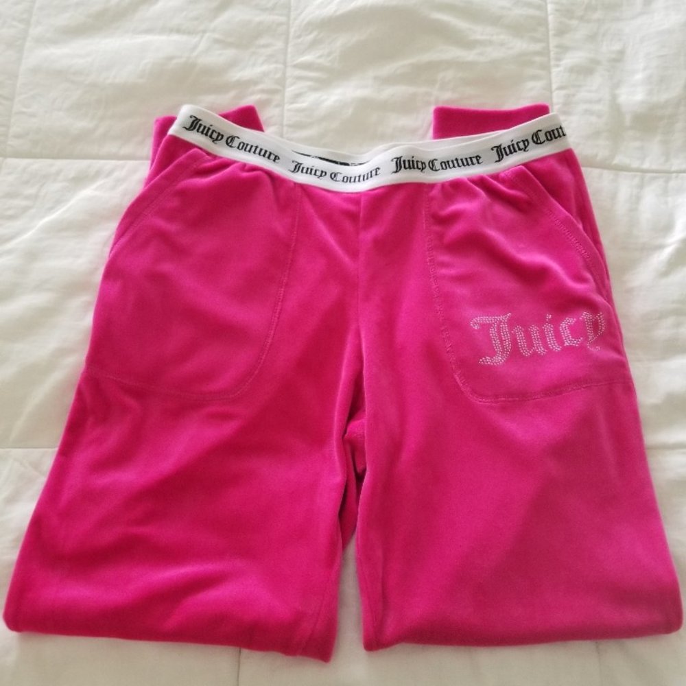 Juicy Couture Hot Pink Joggers Size Small